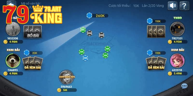 Nội dung quy tắc cần nhớ để áp dụng trong game bài 